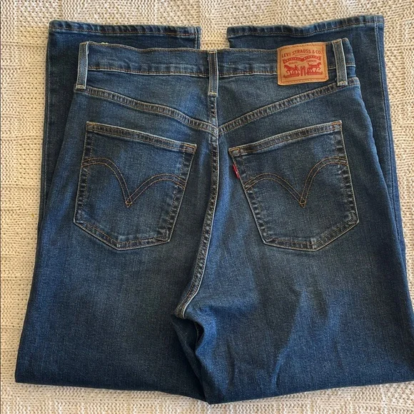 Levi's Ribcage Straight Ankle Women's Jeans Sz 31 - Picture 13 of 14